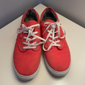 Size 8 Coral Vans